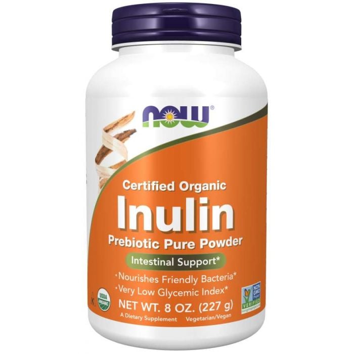 Inulin Prebiotic Pure Powder - NOW Foods