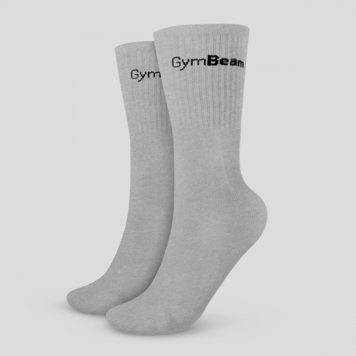 3/4 Socken (3er-Pack) in Grey - GymBeam L
