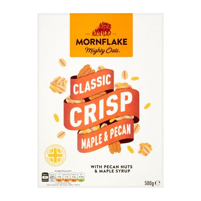 Flocken Classic Trip Maple & Pecan  - Mornflake