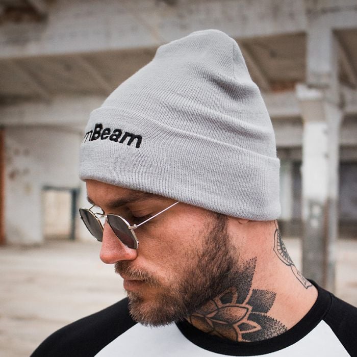 Winter Beanie in Grey - GymBeam uni