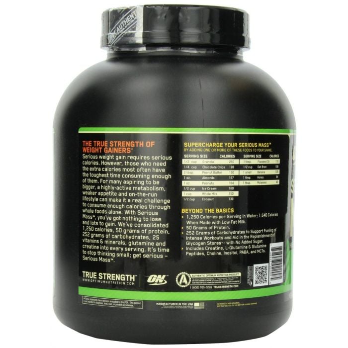 Serious Mass - Optimum Nutrition 5450 g - Schokolade