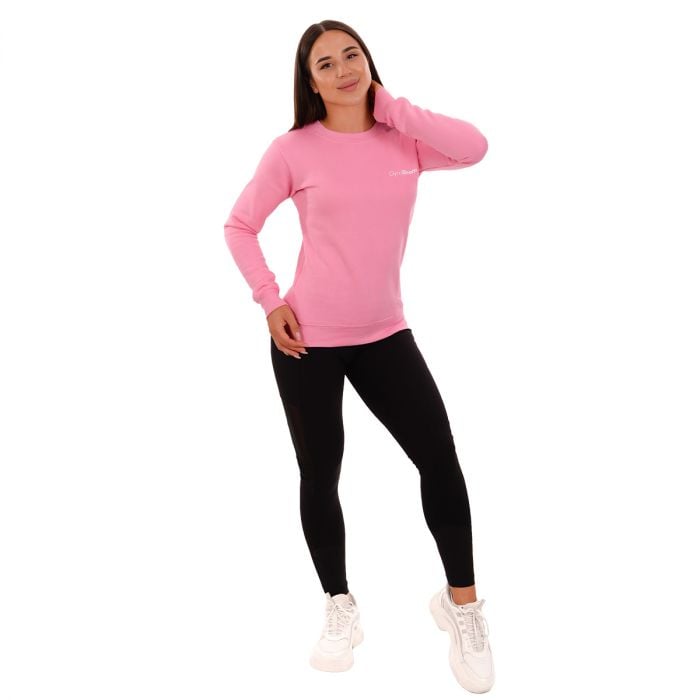 Basic Pullover für Frauen in Baby Pink - Gymbeam M