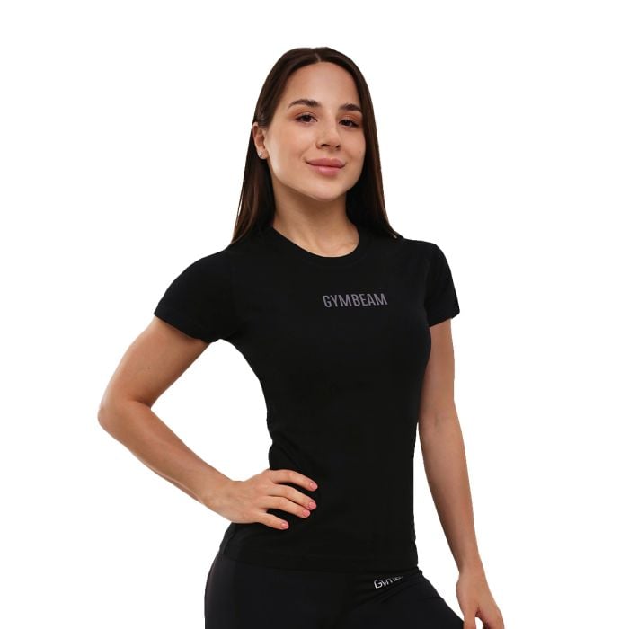FIT T-Shirt für Frauen in Black - GymBeam S