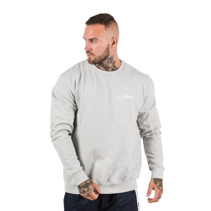 PRO Pullover Moon Grey - GymBeam XL