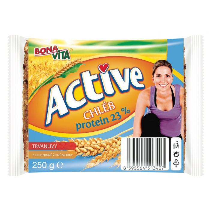 Langlebiges Brot Active Protein 23% - Bona Vita 