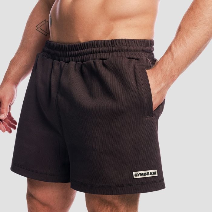 Aura Shorts Tee Brown - GymBeam M