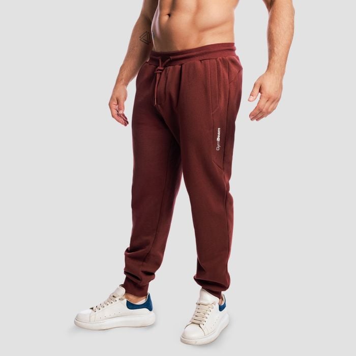 Base Sweatpants Cherrywood - GymBeam L