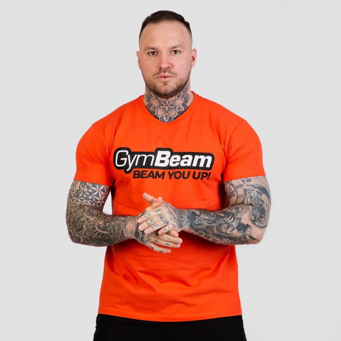 Beam T-Shirt Orange - GymBeam XXXL