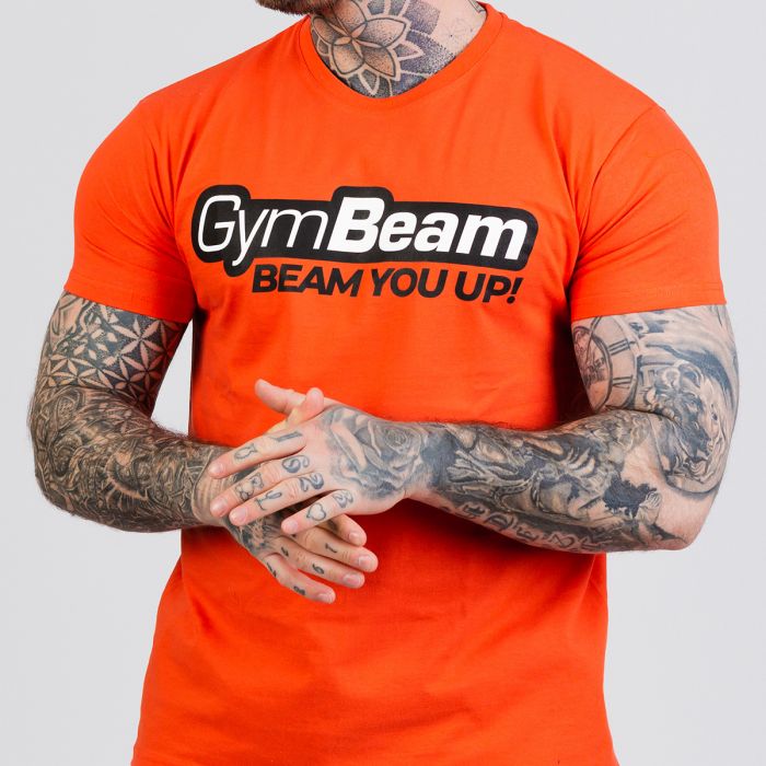 Beam T-Shirt Orange - GymBeam XXXL