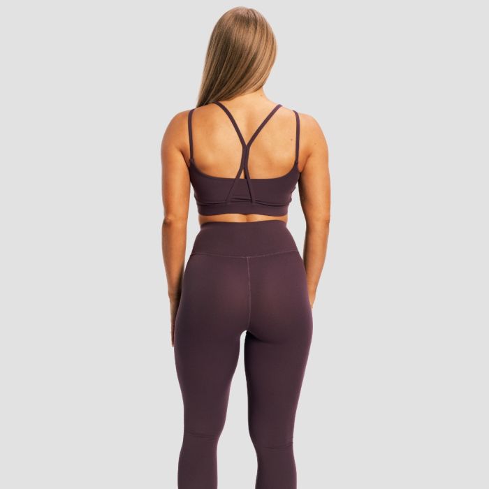 BEAT Sports Bra Berrywood - GymBeam L