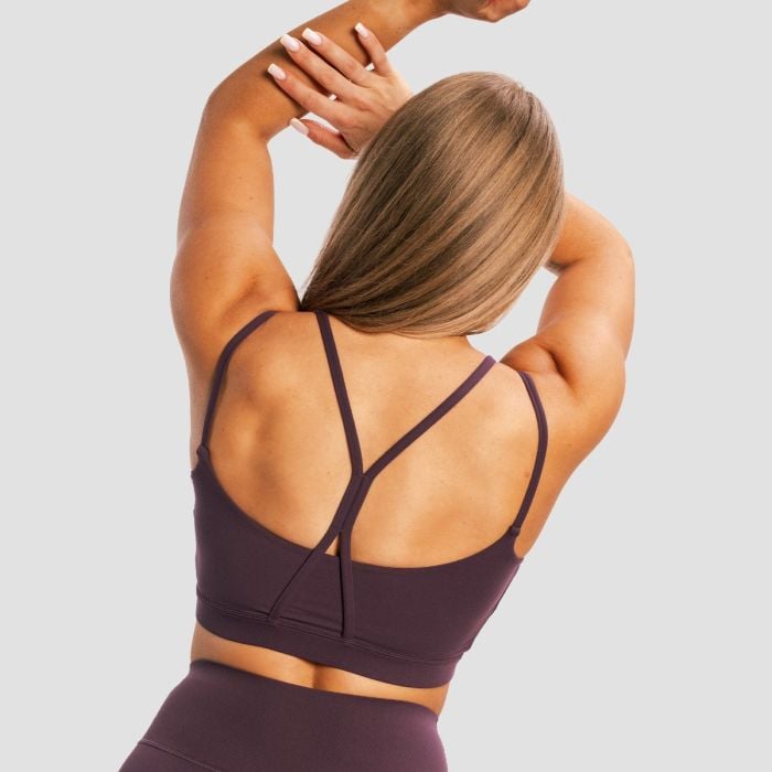 BEAT Sports Bra Berrywood - GymBeam L