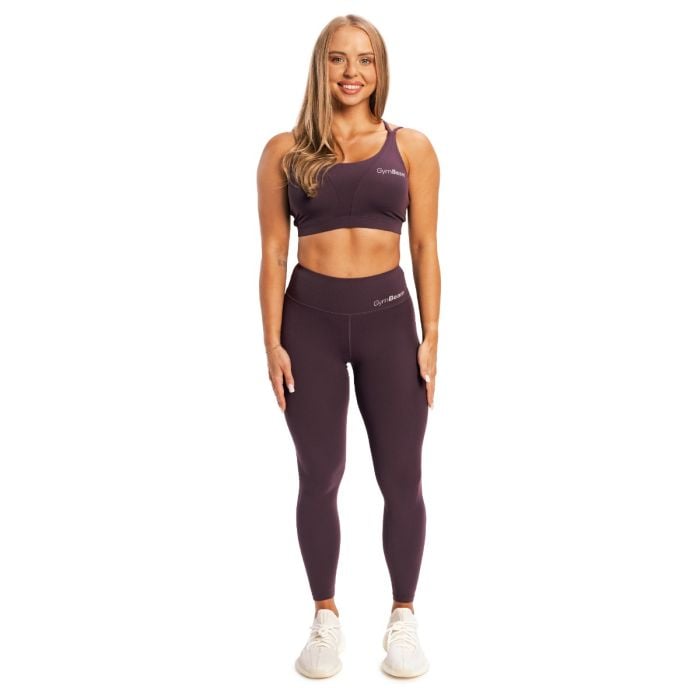 BEAT Sports Bra Berrywood - GymBeam L