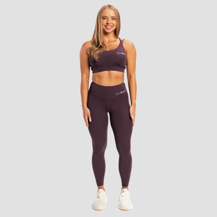 BEAT Sports Bra Berrywood - GymBeam L