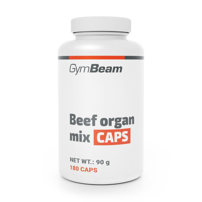 Beef organ mix CAPS - GymBeam 180 caps