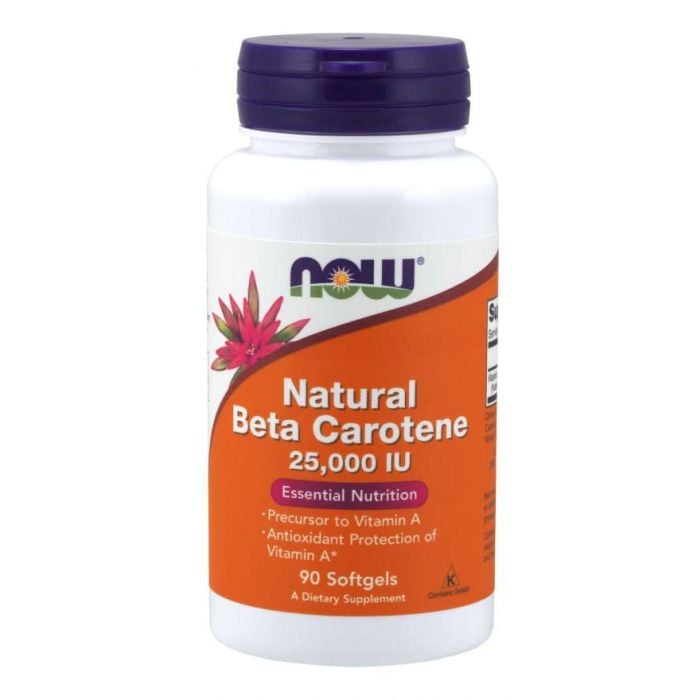 Beta Carotin Natural 7.500 mcg - NOW Foods