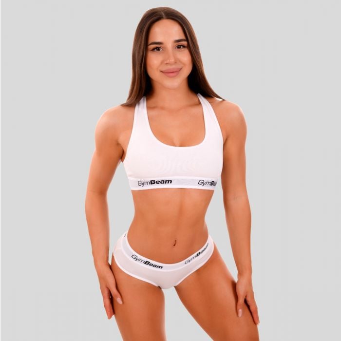 Slips (3er-Pack) in White - GymBeam L