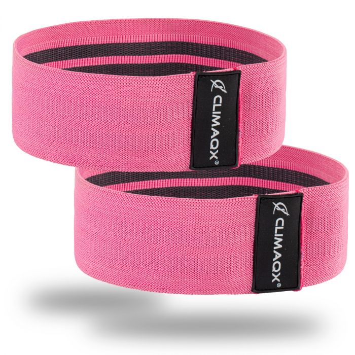 Fitness-Widerstandsband Booty Band Pink - Climaqx