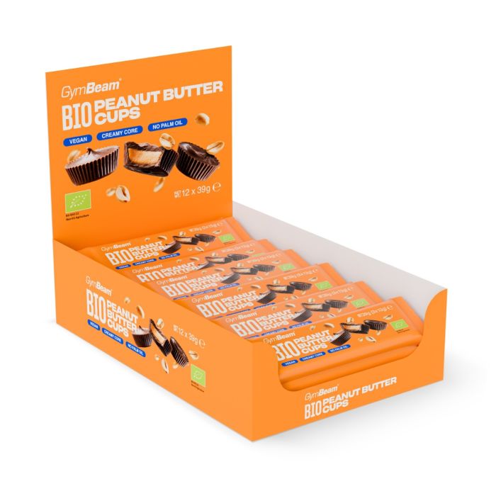 BIO Peanut Butter Cups - GymBeam 39 g