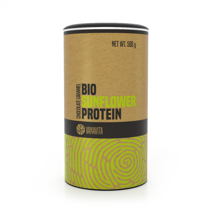 BIO Sonnenblumenprotein - VanaVita 500 g - ohne Geschmack