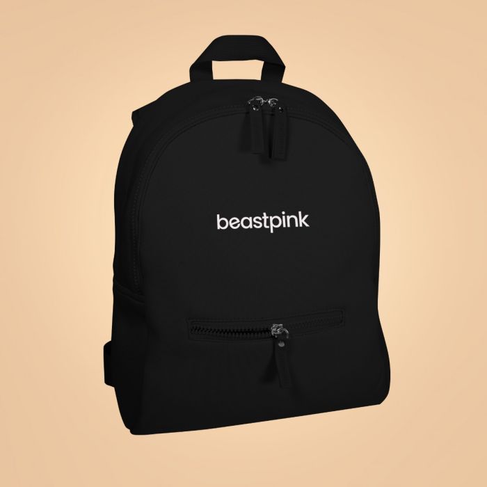 Bliss Rucksack in Black - BeastPink single_variant