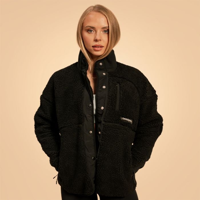 Bliss Jacke für Frauen in Black - BeastPink M