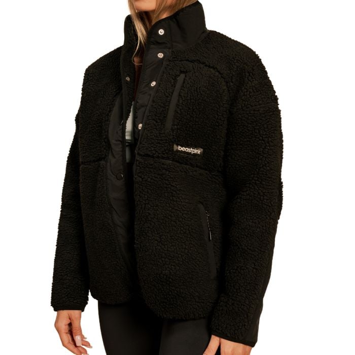 Bliss Jacke für Frauen in Black - BeastPink M