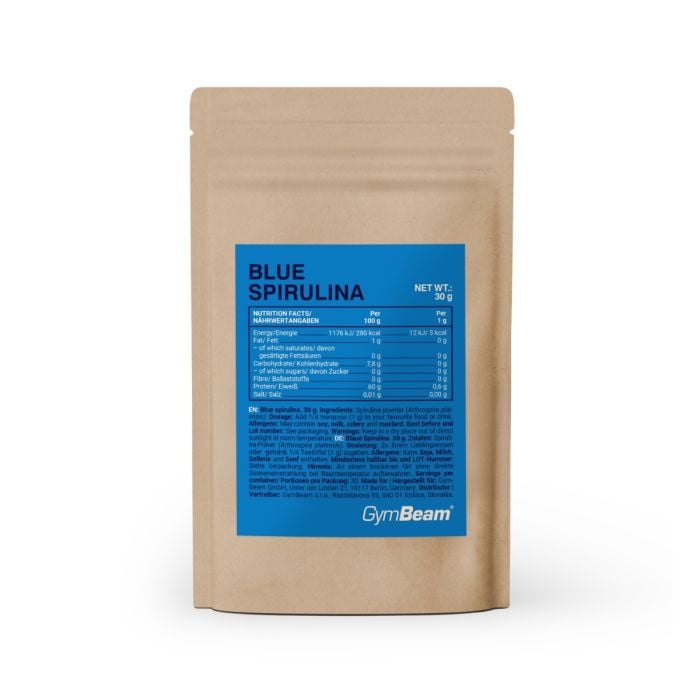 Blue spirulina - GymBeam 30 g