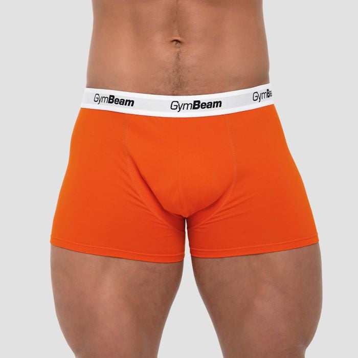 Essentials Boxershorts (3er-Pack) in Orange - GymBeam XL