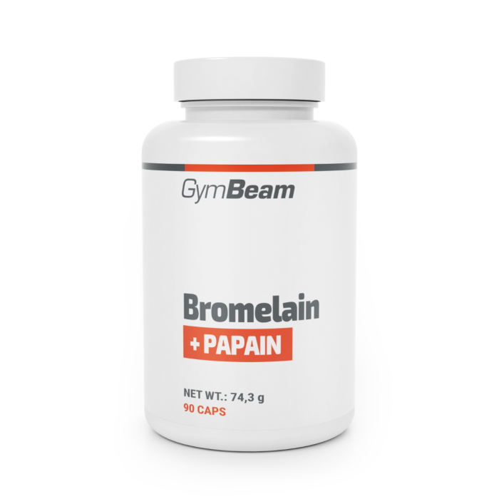 Bromelain Papain - GymBeam 90 Kapseln