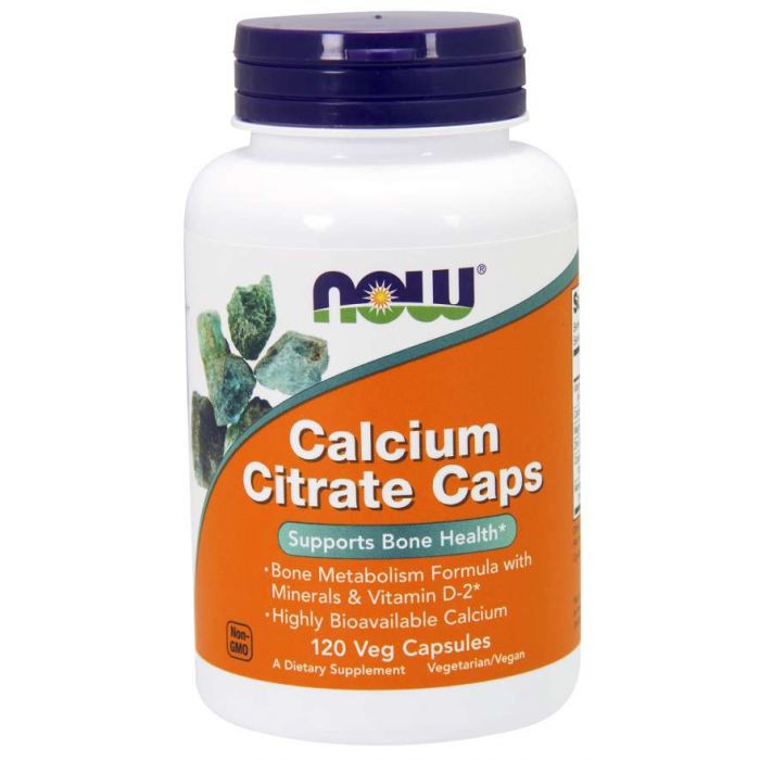 Calciumcitrat 120 Kapseln - NOW Foods