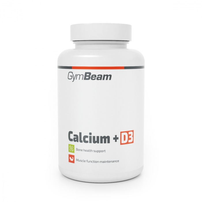 KalziumKalzium + Vitamin D3 - GymBeam 120 Kapseln