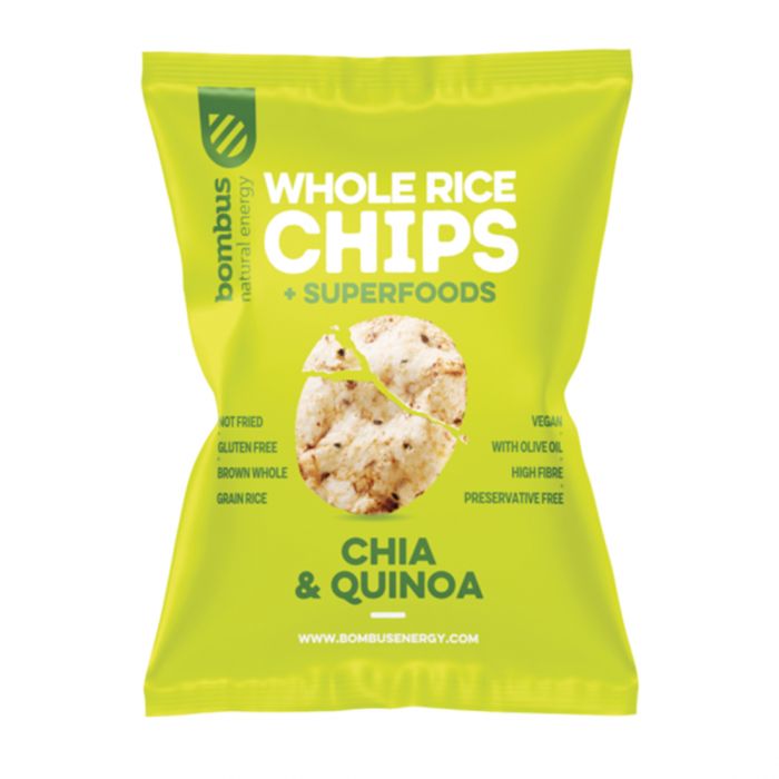 Chia und Quinoa Reischips - Bombus