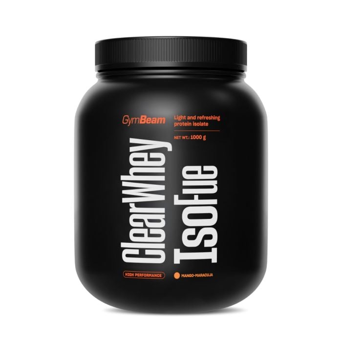 Clear Whey IsoFue - GymBeam 500 g - peach ice tea