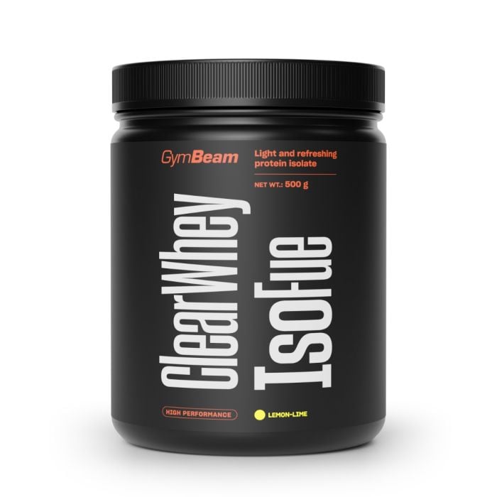 Clear Whey IsoFue - GymBeam 500 g - peach ice tea