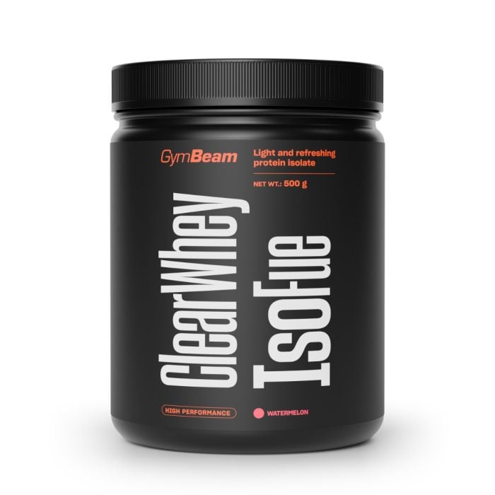 Clear Whey IsoFue - GymBeam 500 g - peach ice tea