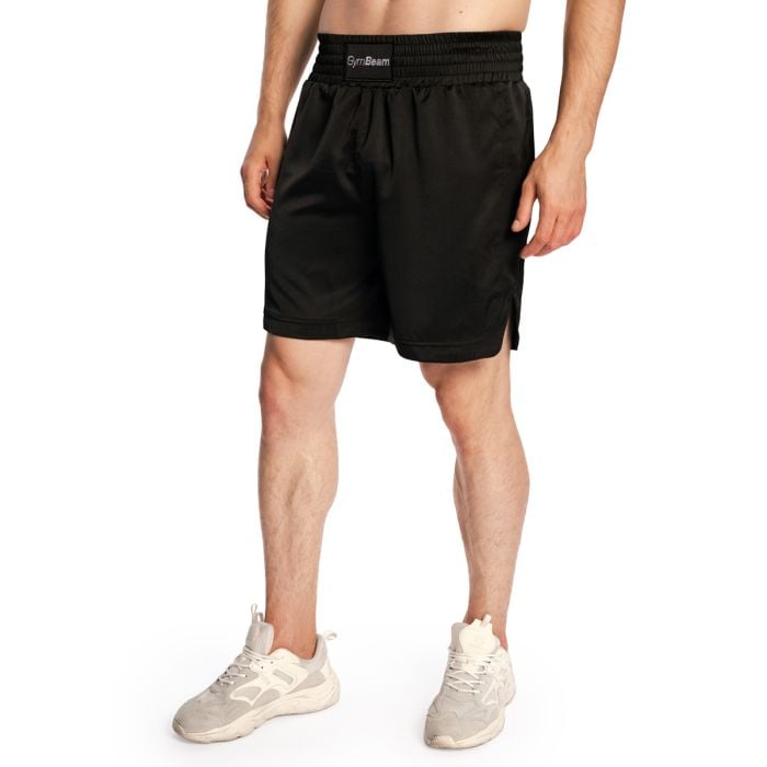 Combat Boxing Shorts Black - GymBeam XL