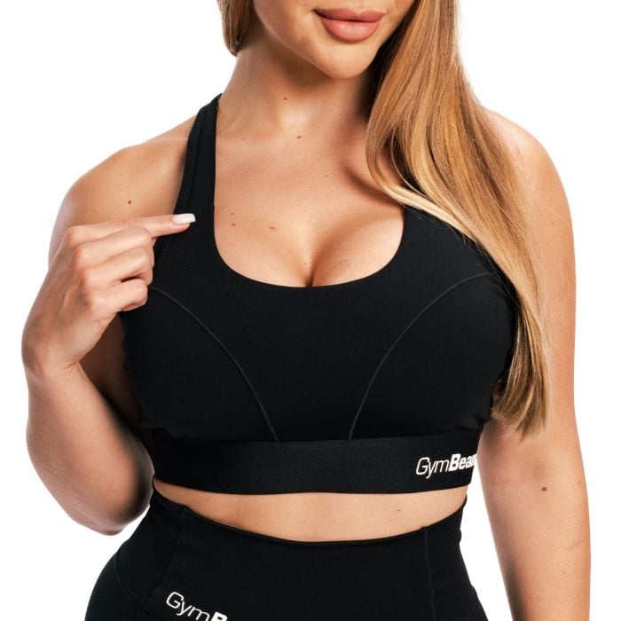 Combat Sports Bra Black - GymBeam L