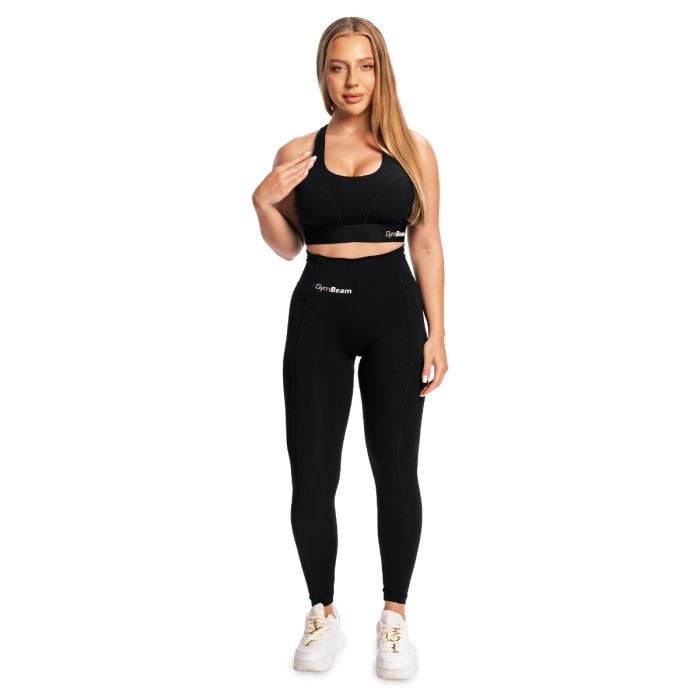 Combat Sports Bra Black - GymBeam L