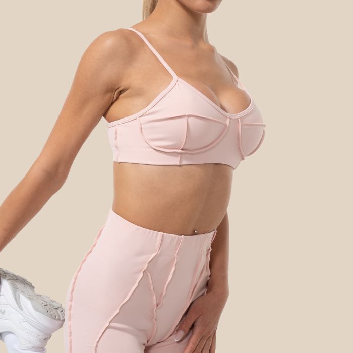 Спортен сутиен Cosmo Pink - GymBeam L