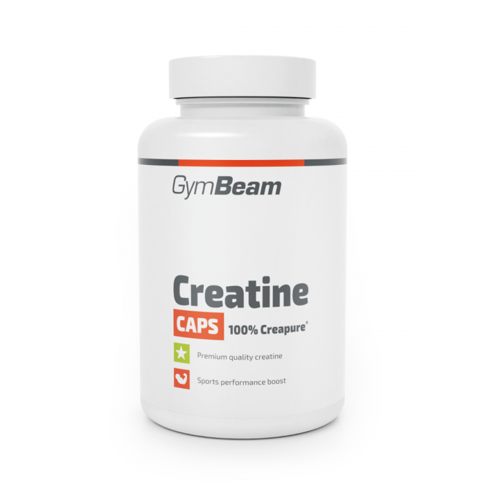 Kreatin CAPS - 100% Creapure® - GymBeam 120 Kapseln