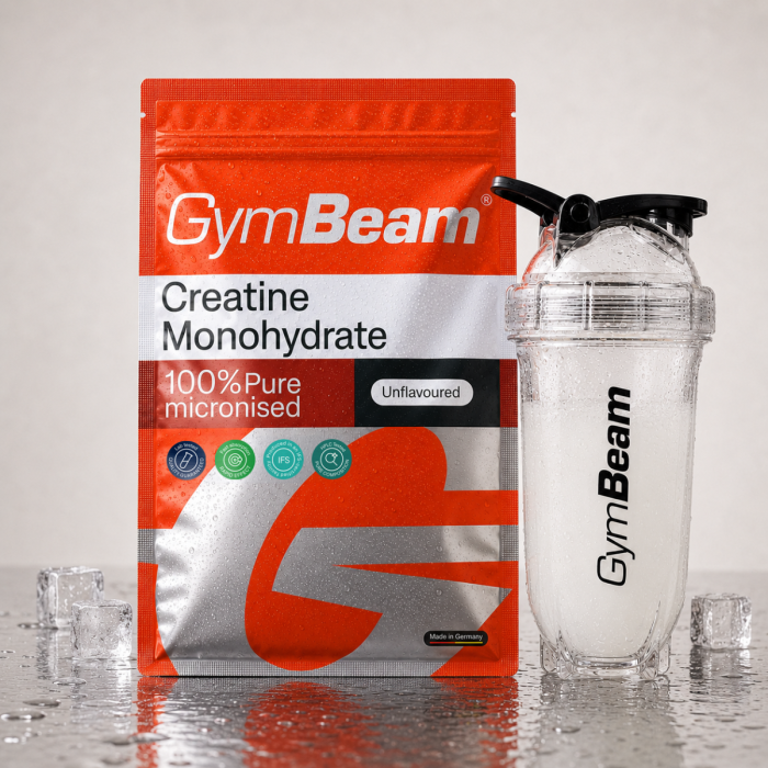 100% Kreatin-Monohydrat - GymBeam 500 g - ohne Geschmack
