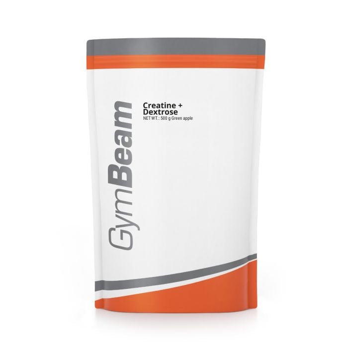 Creatine + Dextrose - GymBeam 1000 g - green apple