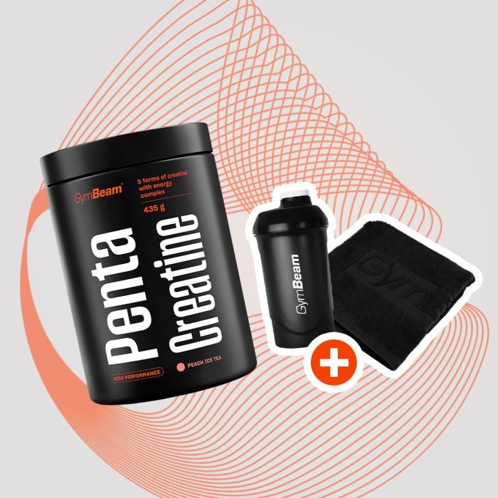 Penta Creatine - GymBeam peach ice tea