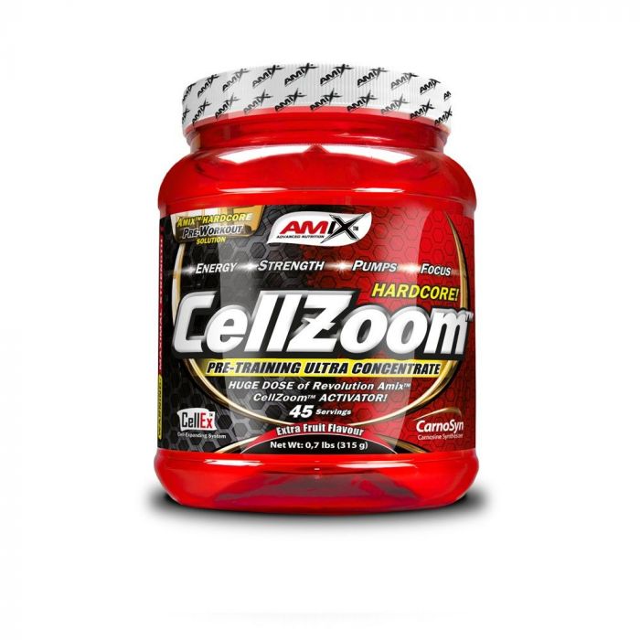 Vor-Training Stimulans CellZoom Hardcore 315 g - Amix