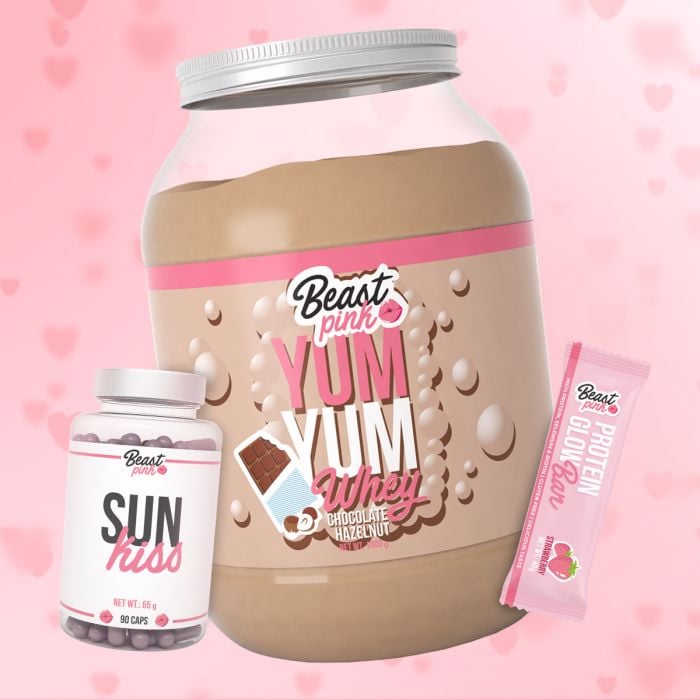 Yum Yum Whey - BeastPink Vanilleeis - 1000 g