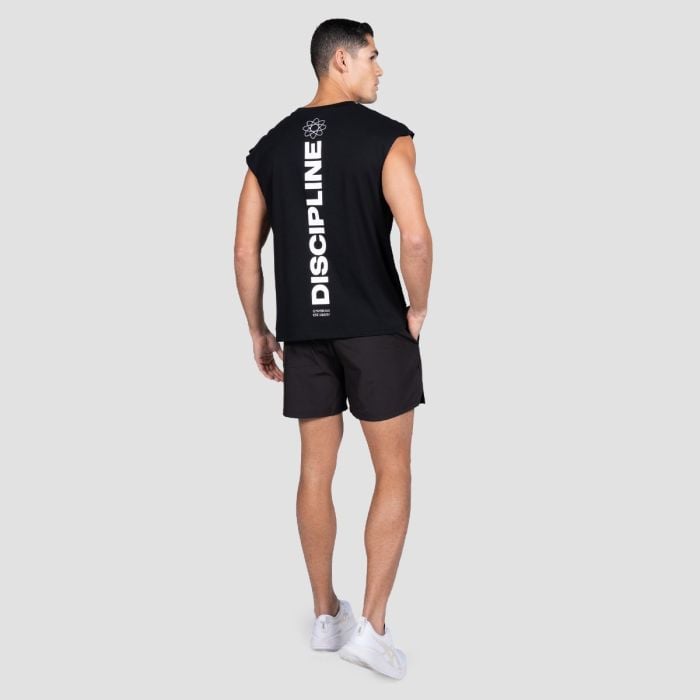 Discipline Tanktop Black - GymBeam XL