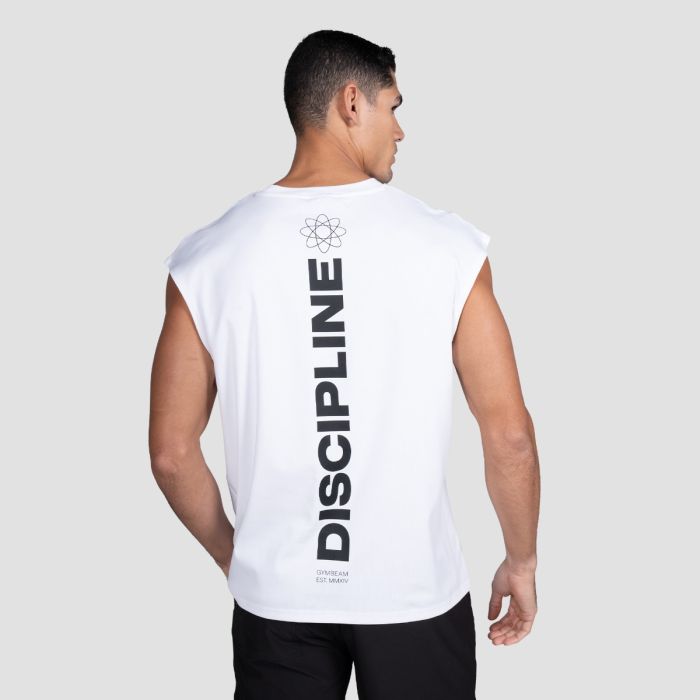 Discipline Tanktop White - GymBeam M