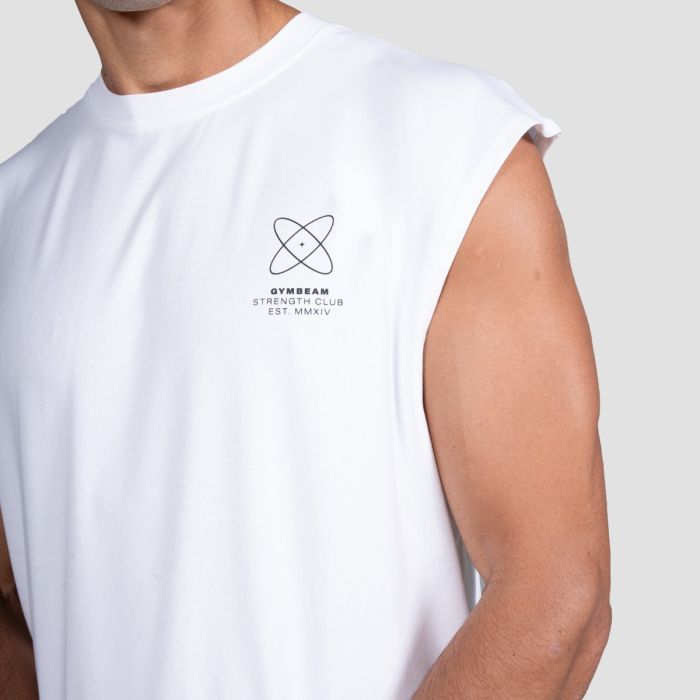 Discipline Tanktop White - GymBeam M