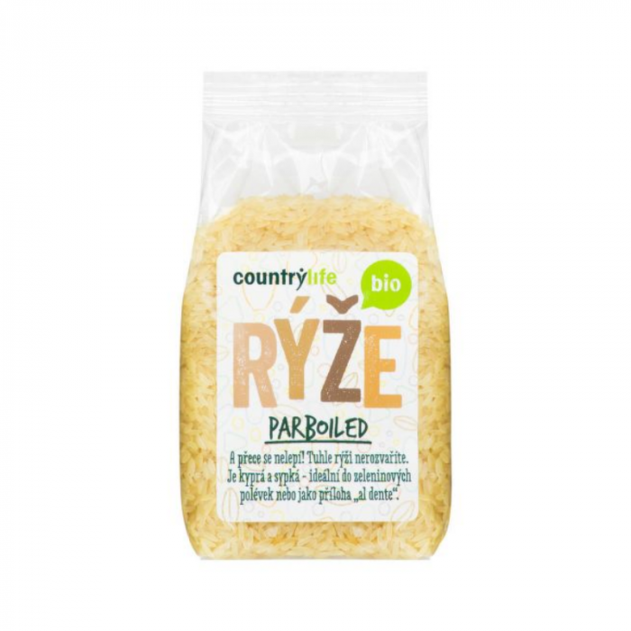 Parboiled rice white organic - Country Life