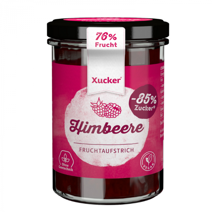 Himbeer-Fruchtaufstrich - Xucker